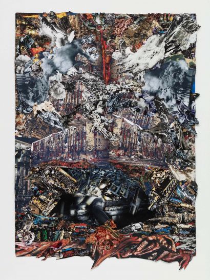 Extinction Series No. 4 “Habitat” - a Paint Artowrk by Junko Chodos